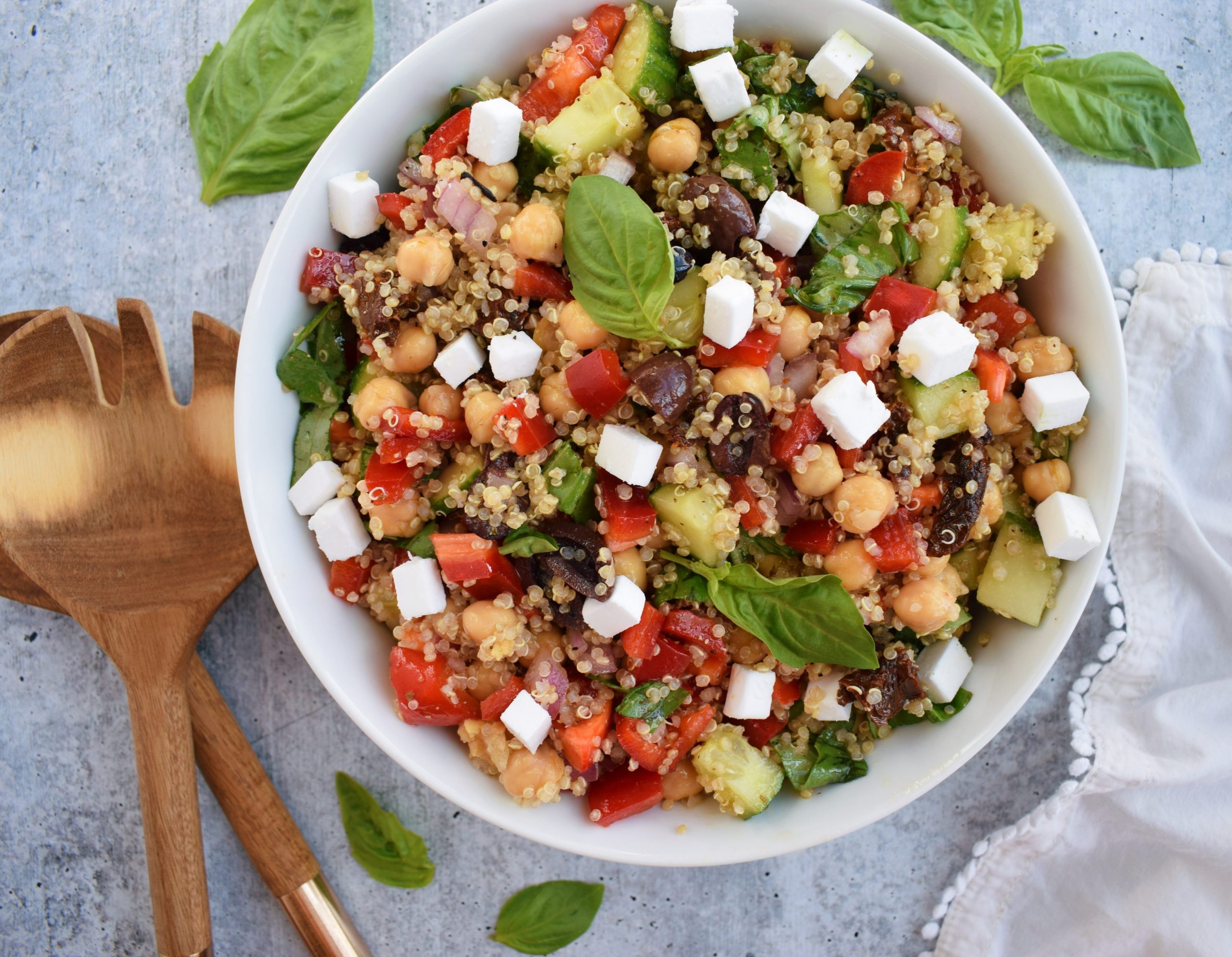 Mediterranean Quinoa Salad