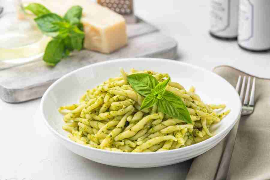 Pasta Genovese Pesto Trofie