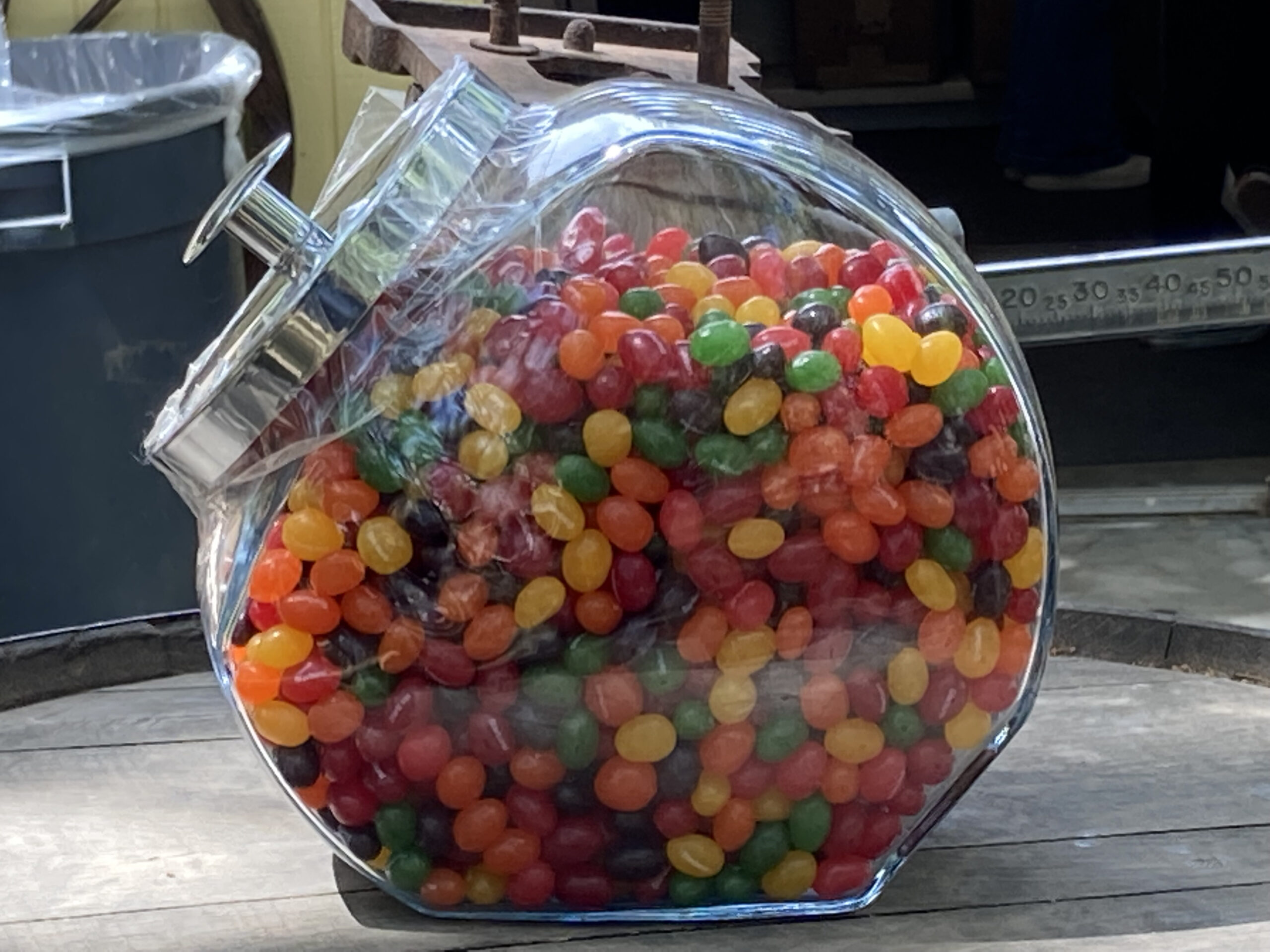 jar of jelly beans