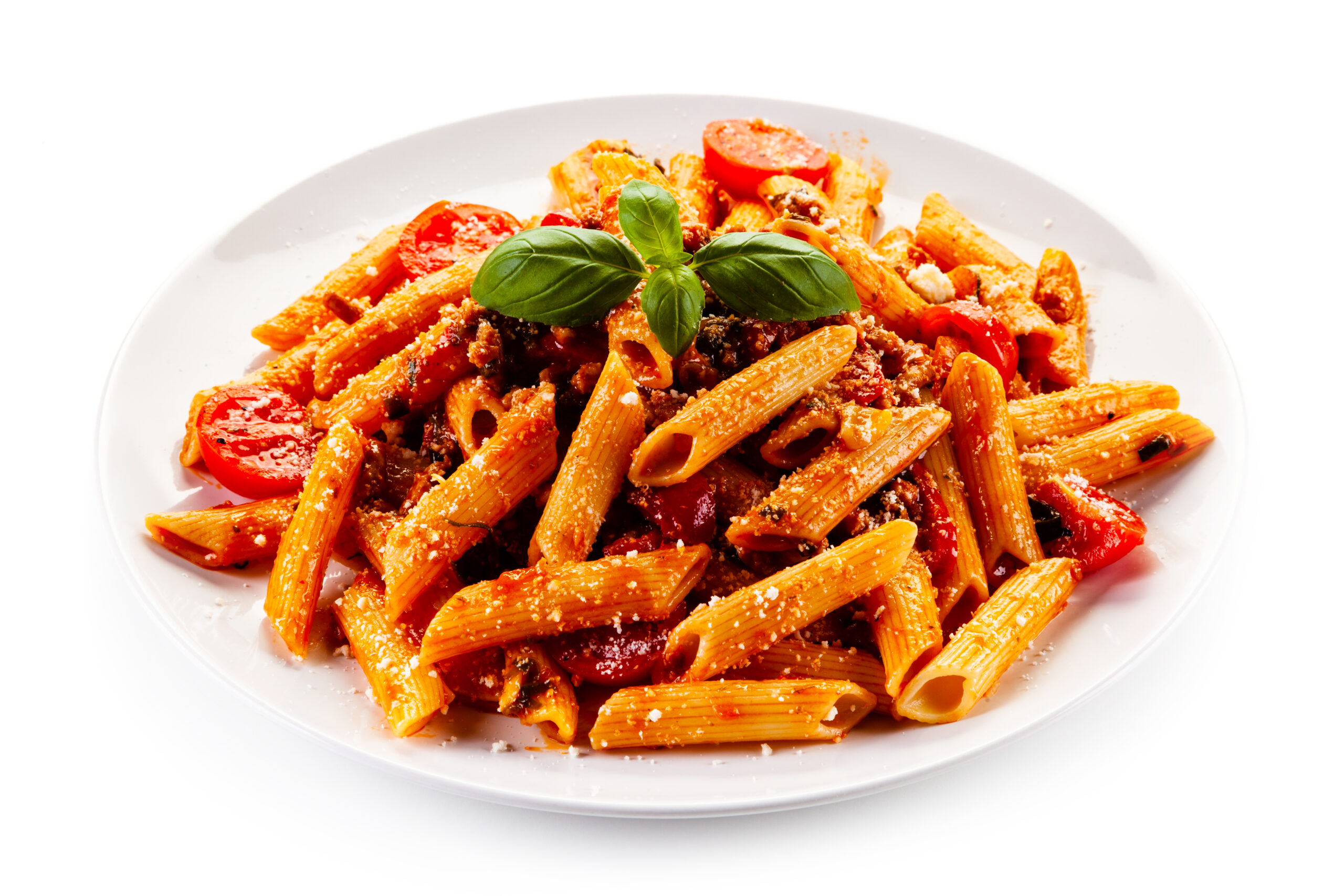 penne with ketchup 