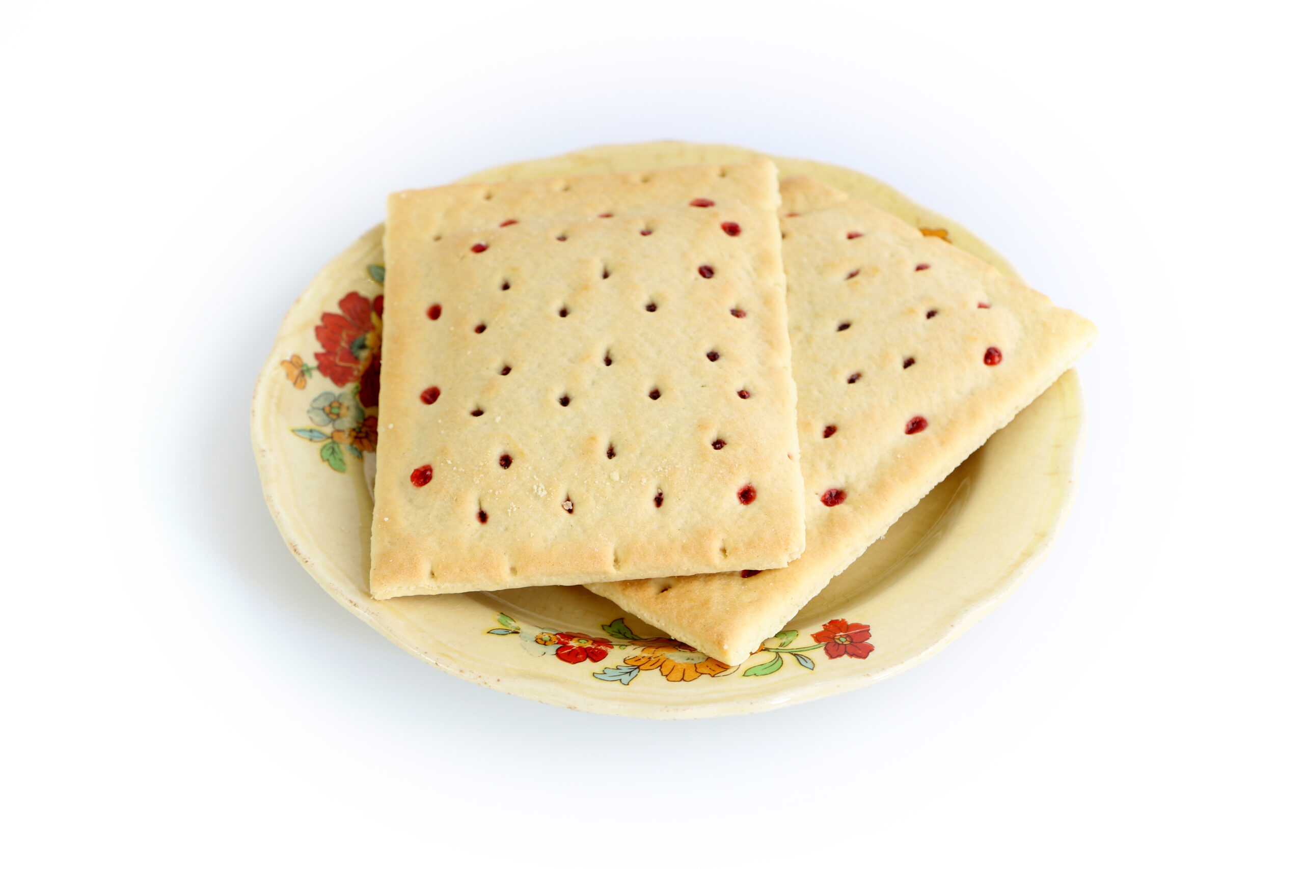 Poptarts isolated on a white background