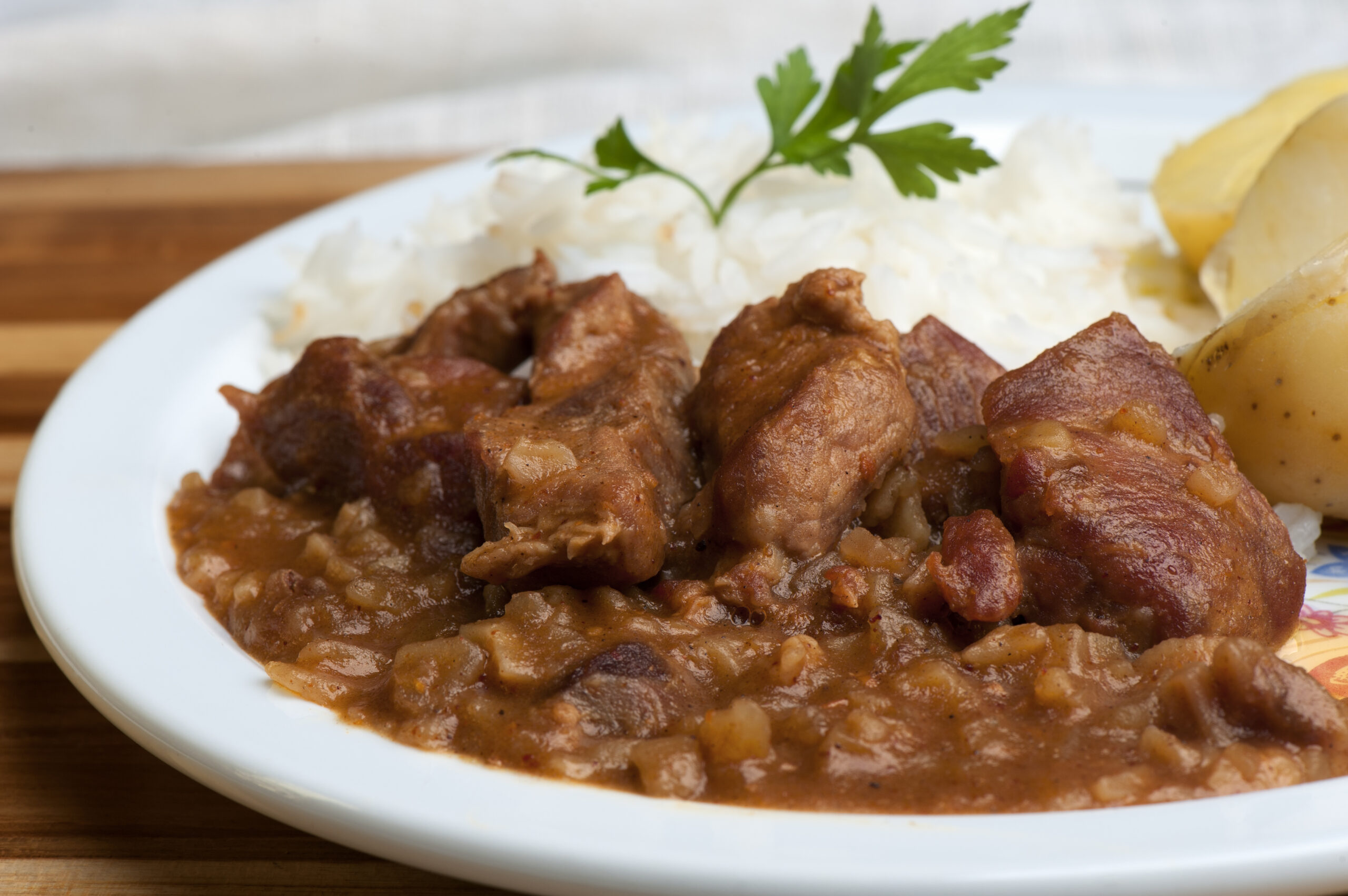 Carapulcra (Cried Potato Stew and Pork)  is a typical dish of Peruvian cuisine