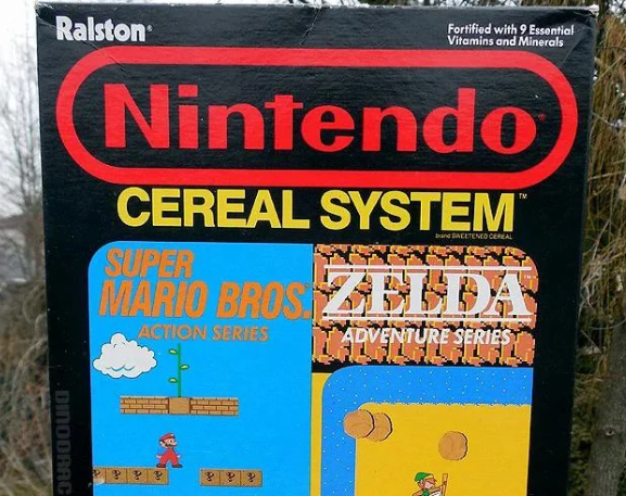 nintendo cereal, reddit