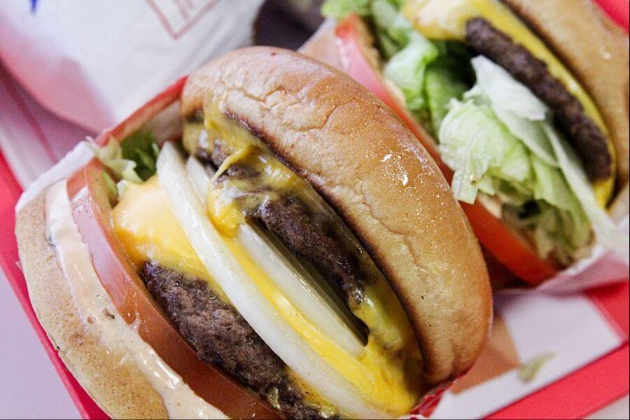 In and Out Burger Double 