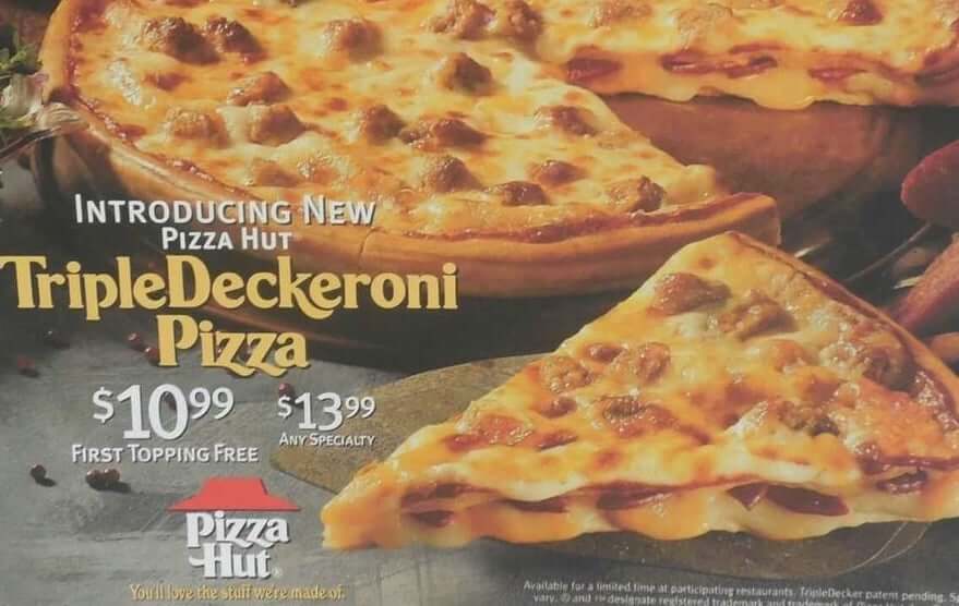 discontinued pizza hut