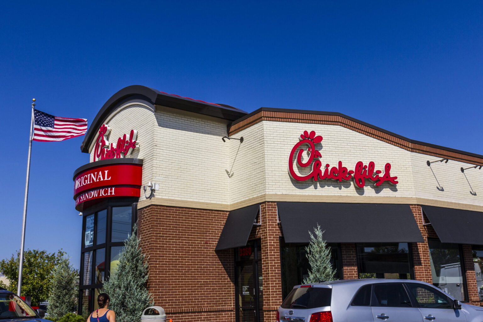 Chick-fil-A Retail Fast Food Location.