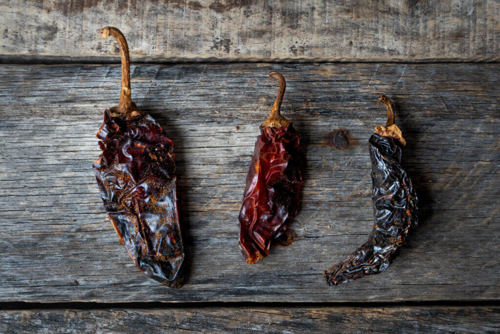 Morita pepper is a very piquant jalapeno pepper dried and smoked