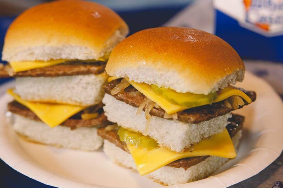 white castle burger