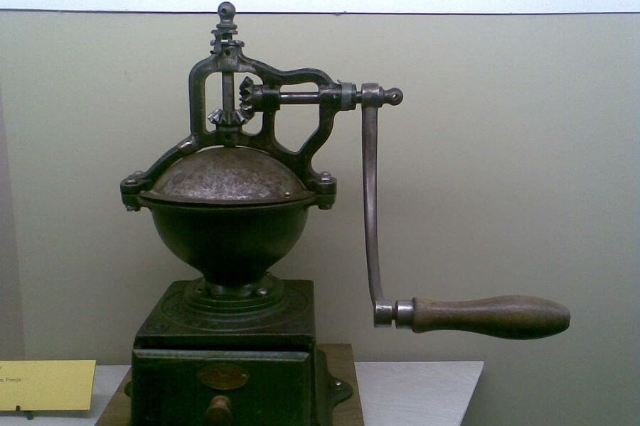 vintage coffee grinder