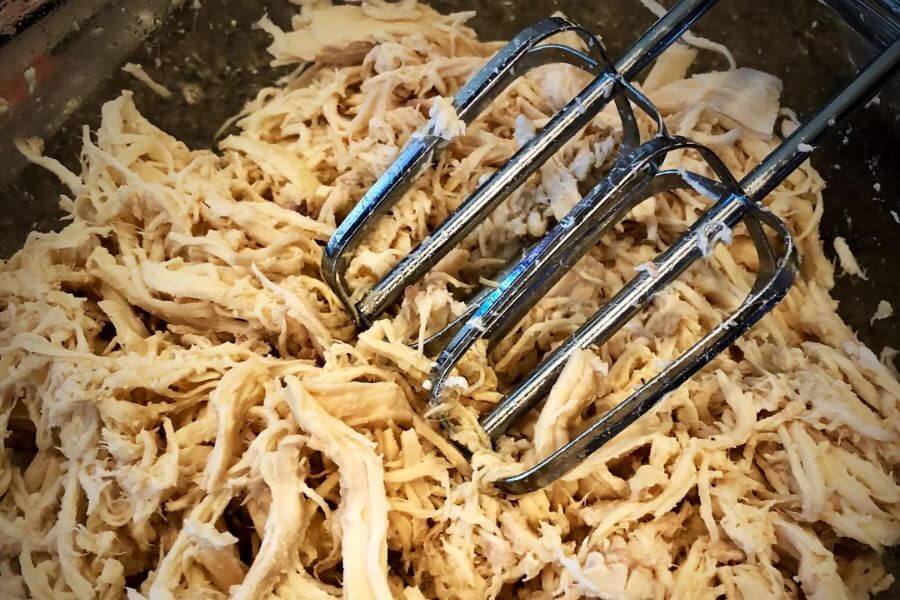 shred chicken hand mixer