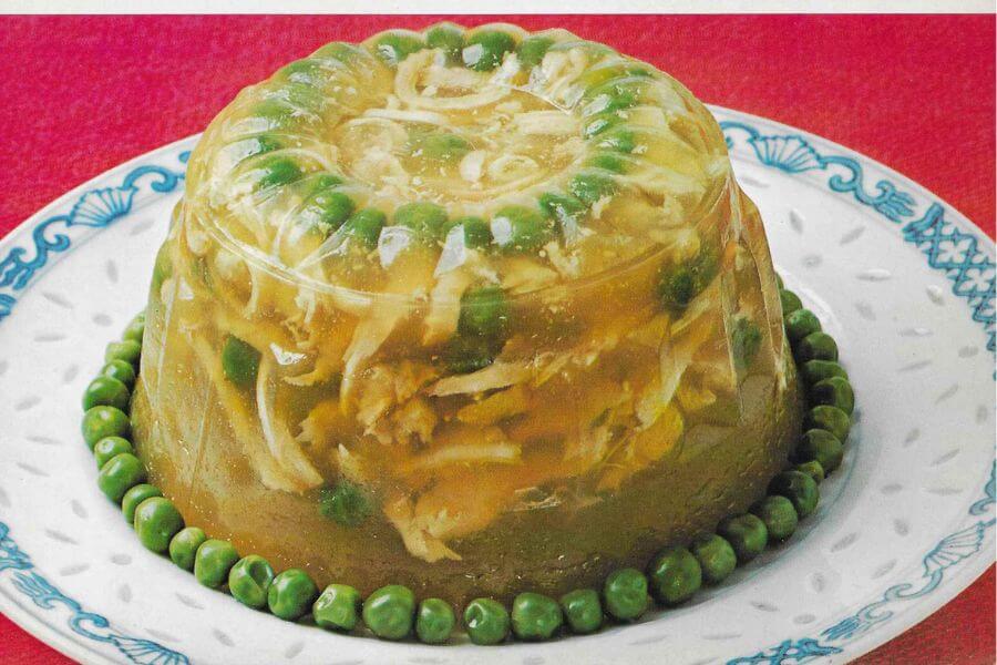 Jellied Chicken Salad