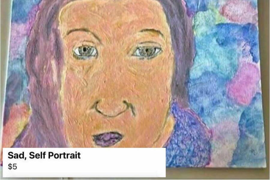 weird paiting