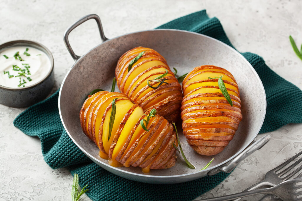 patatas hasselback