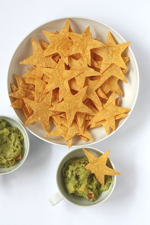 Star-shaped chips