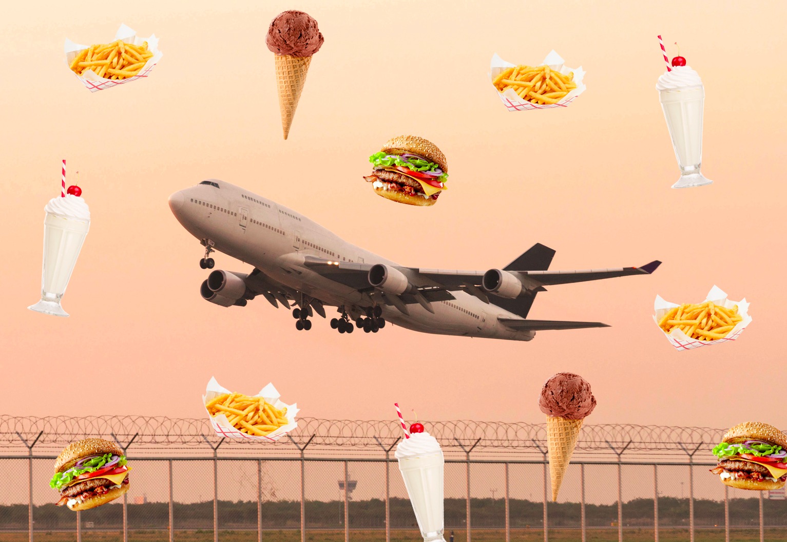 airline lets you order any food you want