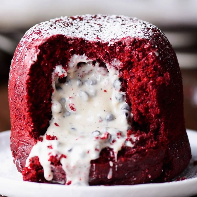 molten lava cake hack