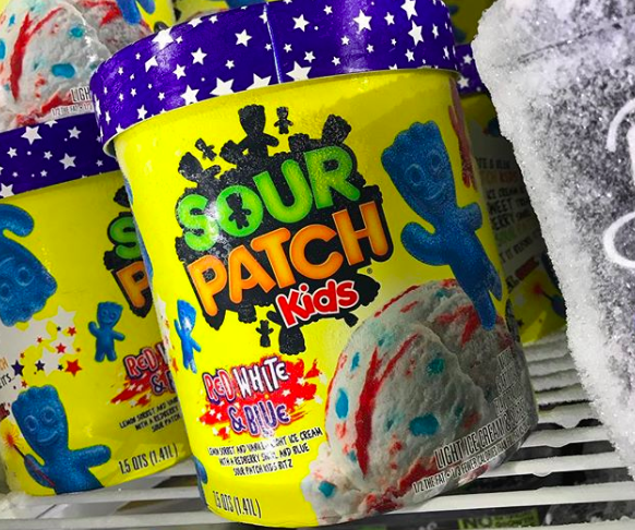 sour patch kids ice cream