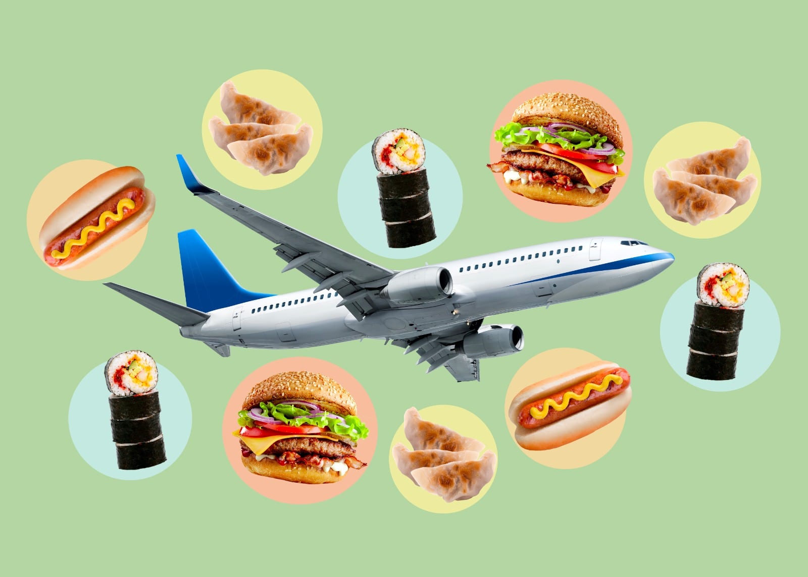 best airplane food