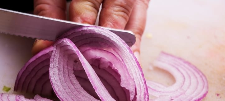 crying chopping onion hack