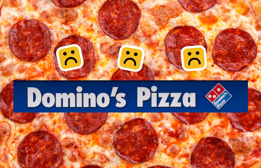 cold domino's pizza