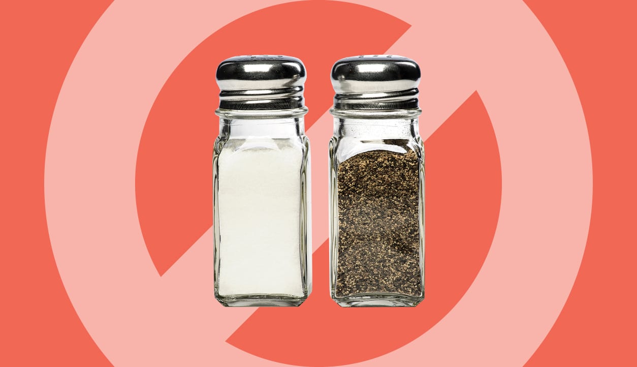 diner salt and pepper shakers