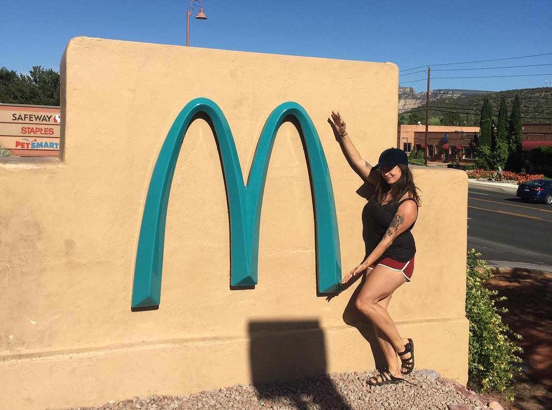 turquoise mcdonald's