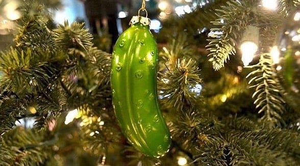 pickle christmas tree tradition