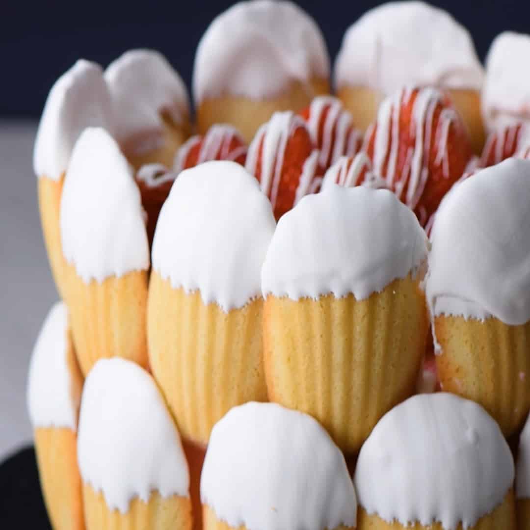 Madeleine Cookies Cake