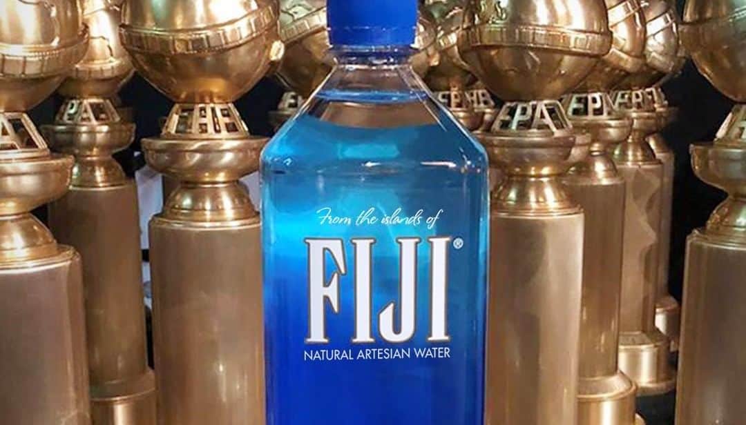 Jamie Lee Curtis Fiji water