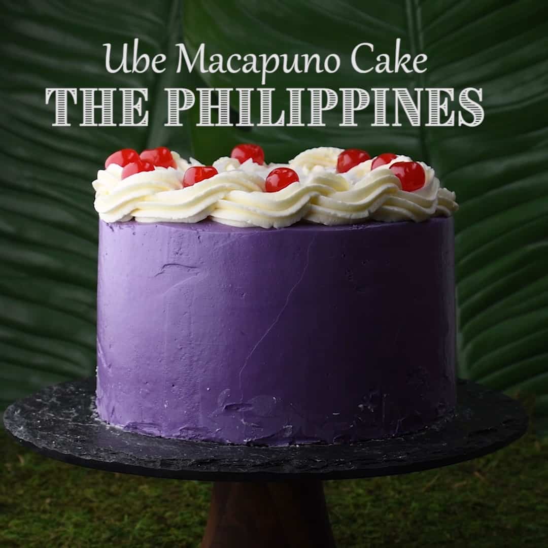 Ube Macapuno Cake