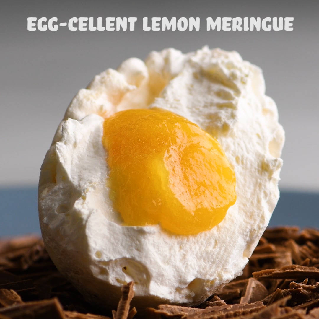 LemonFilled Meringue Eggs So Yummy