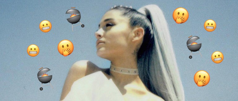 Ariana Grande botched tattoo