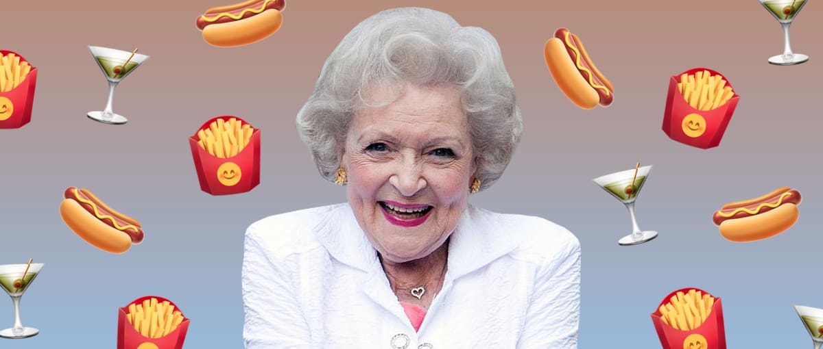 Betty white diet