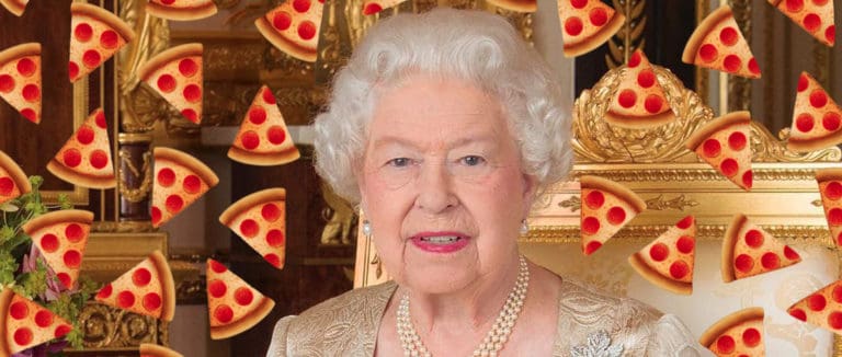 queen Elizabeth pizza