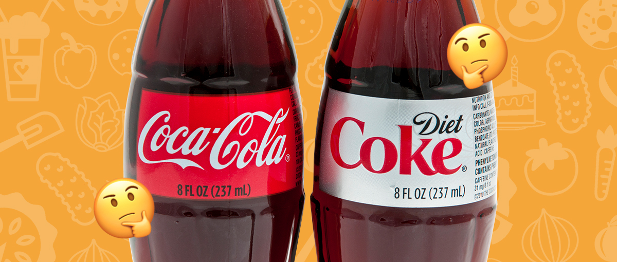 Diet coke vs. Coca-Cola taste