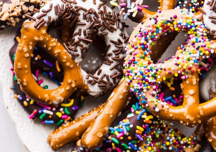 Pretzels Super Bowl desserts