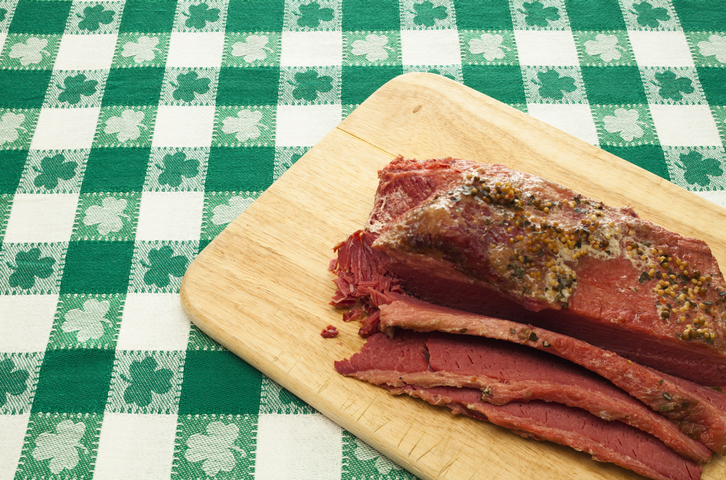 st patricks day corned beef