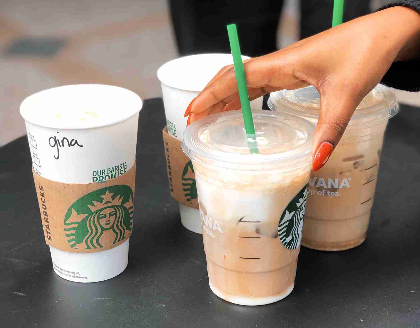 satrbucks cloud caramel macchiato