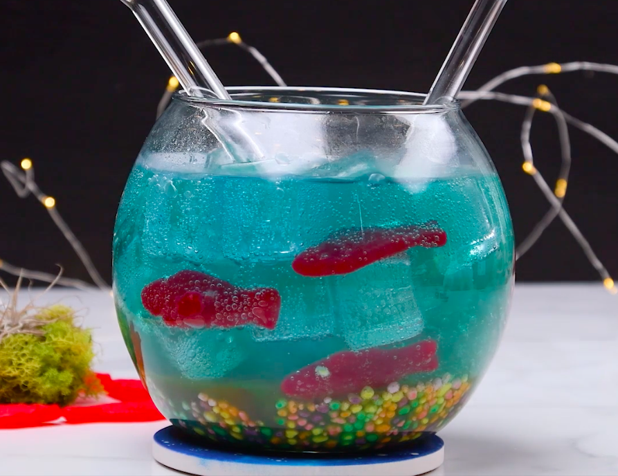 Fish Bowl Pisces Cocktail So Yummy