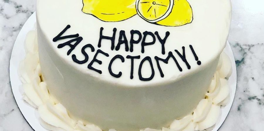 vasectomy cakes