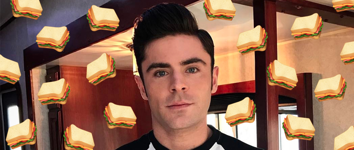 The Latest Zac Efron Haircut Was Inspired By A Panini