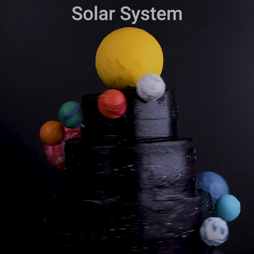 Solar System Cake