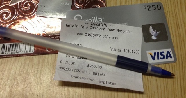 customers receipts