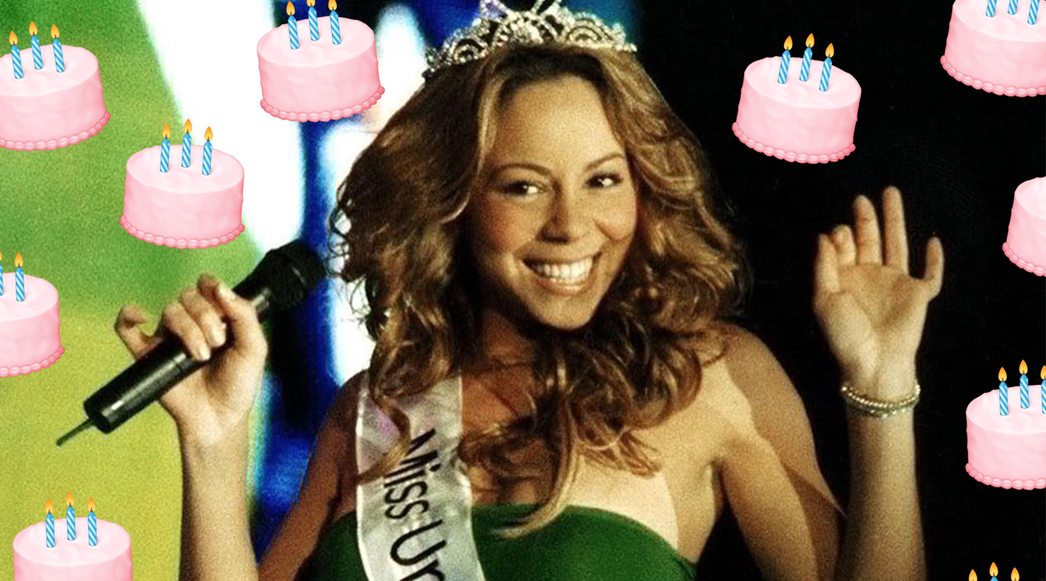 Mariah Carey birthday cake