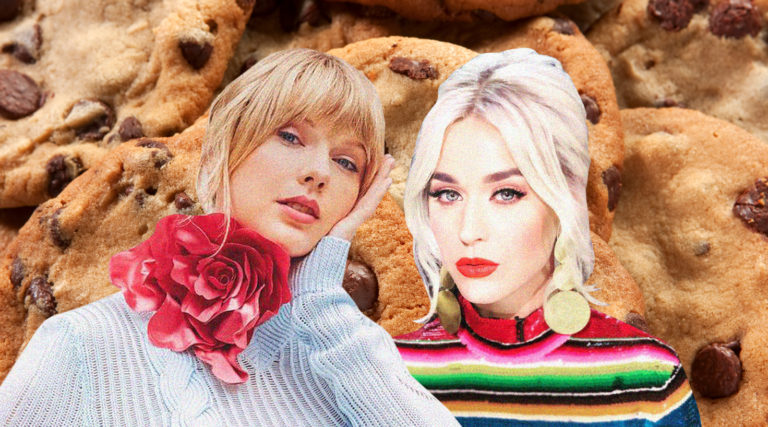 katy perry taylor swift cookies