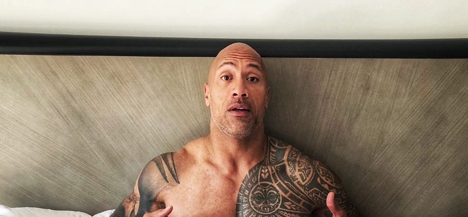 what the rock eats