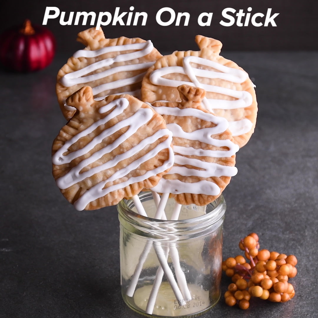 Pumpkin Pie on a Stick