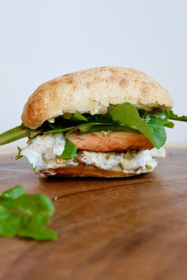 Salmon Sandwich