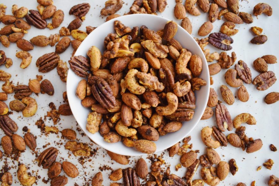 Spiced nuts bowl