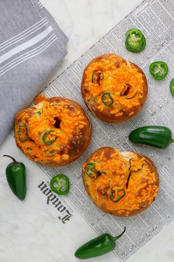 Vegan Jalapeno Cheddar Pretzels